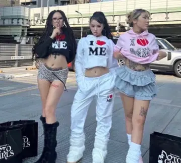 I LOVE ME 후드티 화이트 ( M )