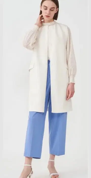 새상품급 Ballsey 드라이아문젠 크루넥 롱베스트 투모로우랜드