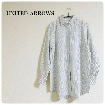 UNITED ARROWS 코튼 브로드 튜닉 셔츠 36 S