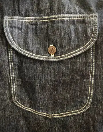 HOUSTON 데님 워크 셔츠 XXL USA 코튼