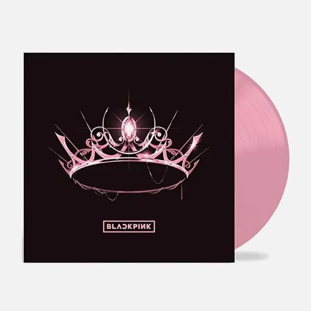 블랙핑크 The Album 핑크 컬러 LP