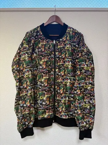 그라니프 드래곤볼 리버서블 집업 점퍼 블루종