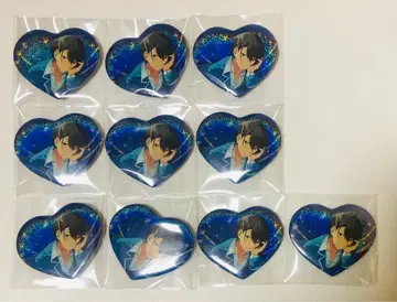 앙스타 사쿠마 리츠 캔뱃지 중국 하트 애심휘장 상하이 홀로 특전