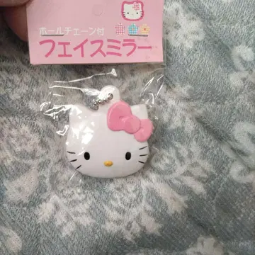 키티 페이스 거울 볼 체인 포함 1997년