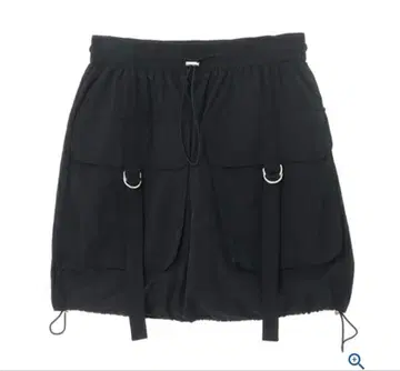 [ 새상품급 ] CANDY STRIPPER 스커트 팬츠 나일론 블랙