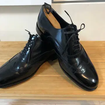 윙팁 드레스 슈즈 블랙 27 27.5