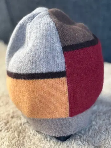 컬러풀한 니트 모자 스코틀랜드제