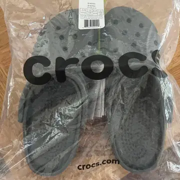 crocs 그레이 사보 클로그 샌들