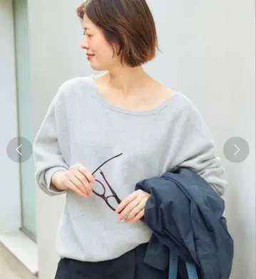 2WAY 래글런 백 V넥 풀오버