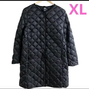 유니클로 울트라 라이트 다운 컴팩트 코트 XL 블랙