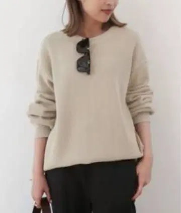 Deuxieme Classe KURO 써멀 풀오버 새상품급 베이지