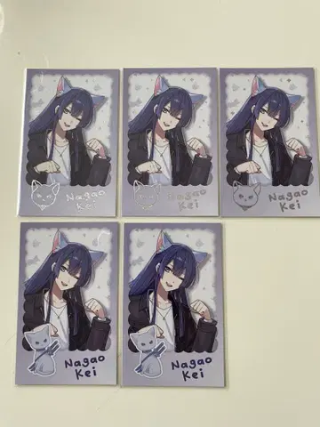 니지산지 완냥days vol.2 나가오 케이 폴라로이드풍 카드