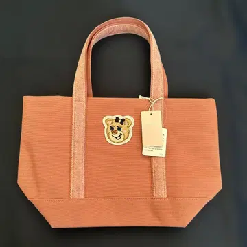 [ 새상품 ] 페이러 러브러리 와펜 토트백 핑크 올드 테디