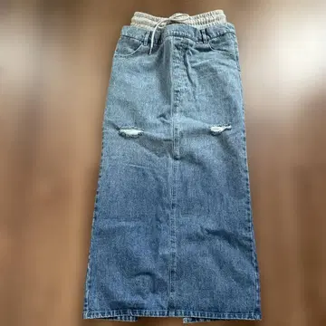 어반 리서치 데님 롱 스커트