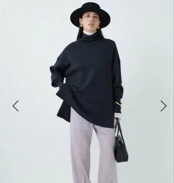 chaos 시에라 울 터틀넥 니트 거의 미사용