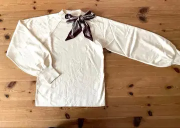 Andemiu 니트 스카프 아이보리