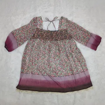 [ 고품질 ] 그레이 매직 꽃무늬 블라우스 M 사이즈 올 패턴