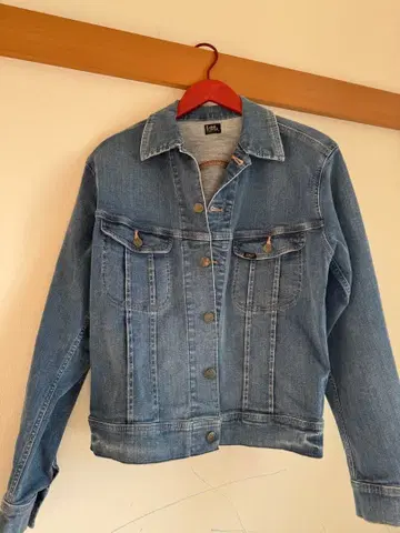 Lee Riders 데님 자켓 라이트 블루 우먼