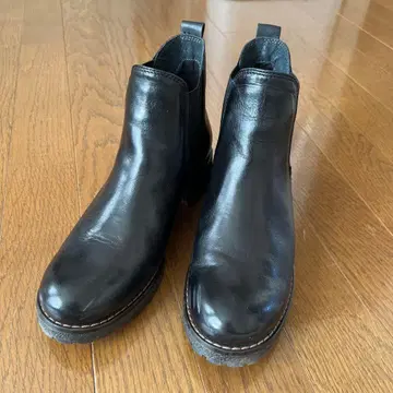 블랙 사이드 고어 부츠 사이즈 37