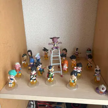 드래곤볼 미니 피규어 세트 약 20개