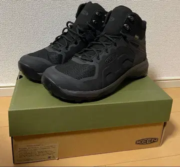 킨 EXPLORE MID WP 등산화 블랙/마그넷 US 9.5