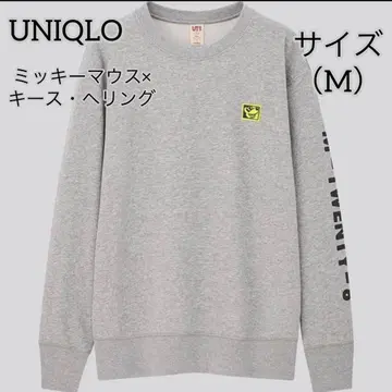 [ UNIQLO ] 유니클로 ( M ) 미키마우스 x 키이스 해링 맨투맨