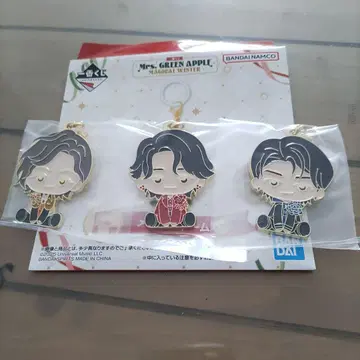 미세스 제일복권 메탈 참 3개 세트 로손 1번복권 F상