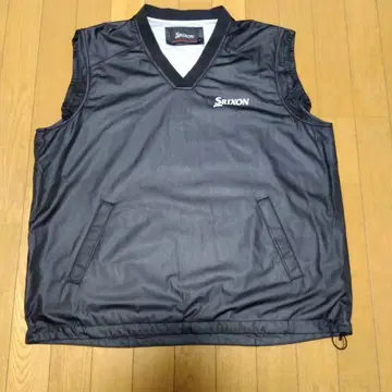 Srixon 블랙 V넥 베스트 LL 사이즈