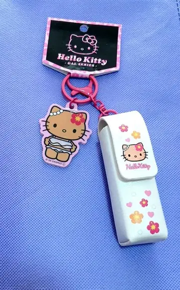 산리오 헬로키티 립 케이스 참 일광화상 키티
