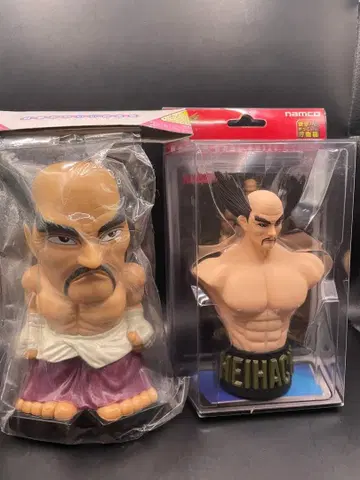 철권 피규어 저금통 미시마 헤이하치 남코 레트로