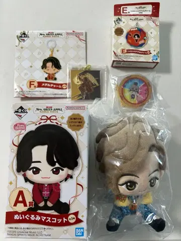 미세스 그린애플 1번 복권 3종 세트 A상 E상 F상