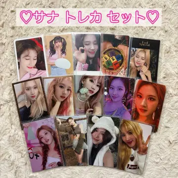 TWICE 사나 트레이딩 카드 세트 묶음 판매 [ 14장 ]