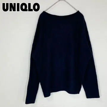 유니클로 캐시미어 블렌드 스퀘어 스웨터 니트