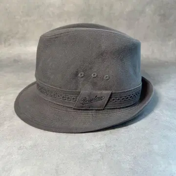 Borsalino 중절 펠트 햇 모자 그레이 57cm