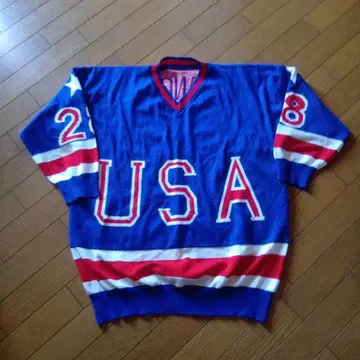 USA 28 LOSANGELES 니트 스웨터 남녀 공용