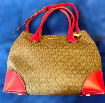 Michael Kors 브라운 레드 핸드백