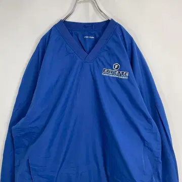 SPORTTEC 기업 로고 자수 풀오버 나일론 자켓 구제 의류 2XL