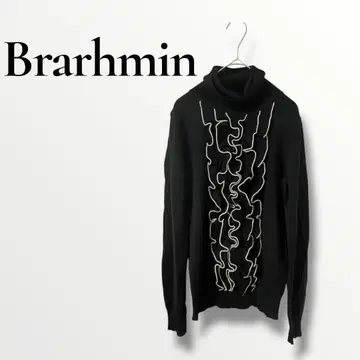 브라만 긴팔 니트 하이넥 M 프릴