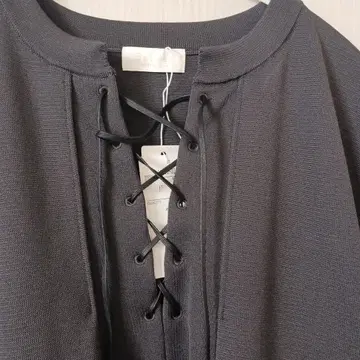 택 포함 새상품 ] Ballsey 드라이 밀라노 리브 레이스업 원피스