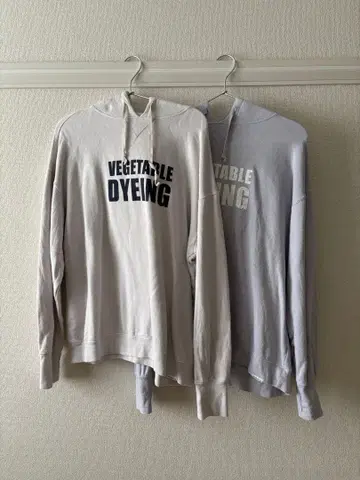 UPCYCLINO 채소 염색 후드 부착 후드티