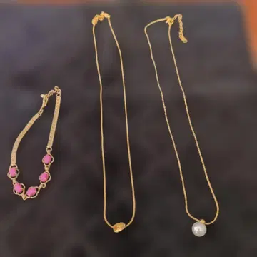 미키코 님께 골드 체인 펄 목걸이