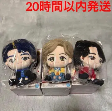 Mrs. GREEN APPLE 제일복권 A상 봉제 인형 컴플리트 세트