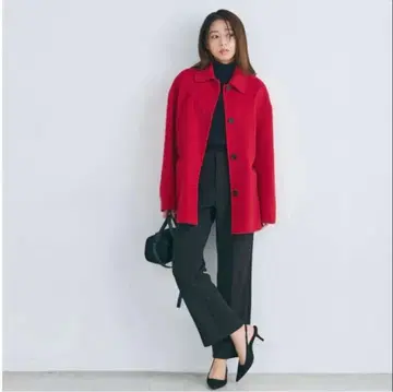 [ 새상품 ] 리버 미들 코트 레드 베이스먼트 온라인