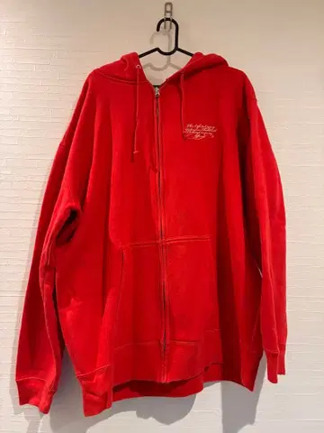 레드 빨간색 후드티 OGCLASSIX XXL