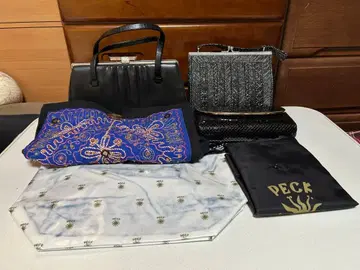 핸드백과 클러치백 6종 세트