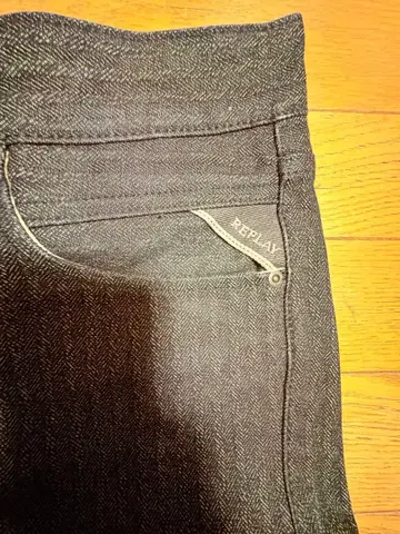 FREPAIN 헤링본 데님 팬츠 30/33