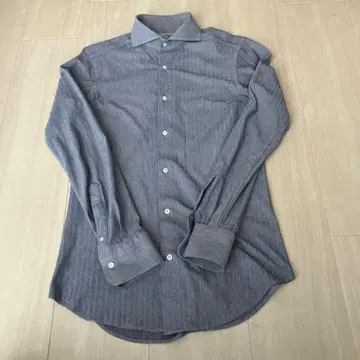 가마쿠라 셔츠 트래블러 그레이 S 37