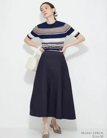 PLST 플라스테 홀 가먼트 서큘러 스커트