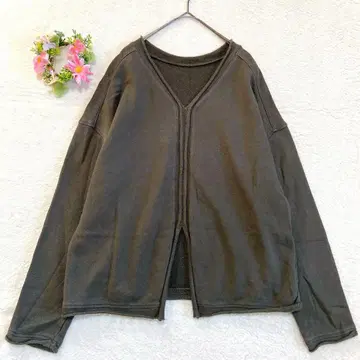 [오드리앤존와드] 홀 헤임 V넥 트레이닝복 티셔츠