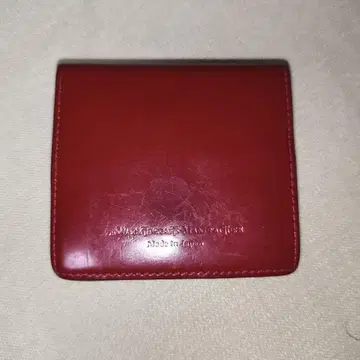 The Warmthcrafts-manufacture 코인 케이스 레드